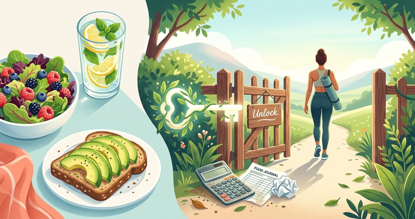 Unlock Sustainable Fat Loss: Achieve a Calorie Deficit Without Counting Every Single Calorie