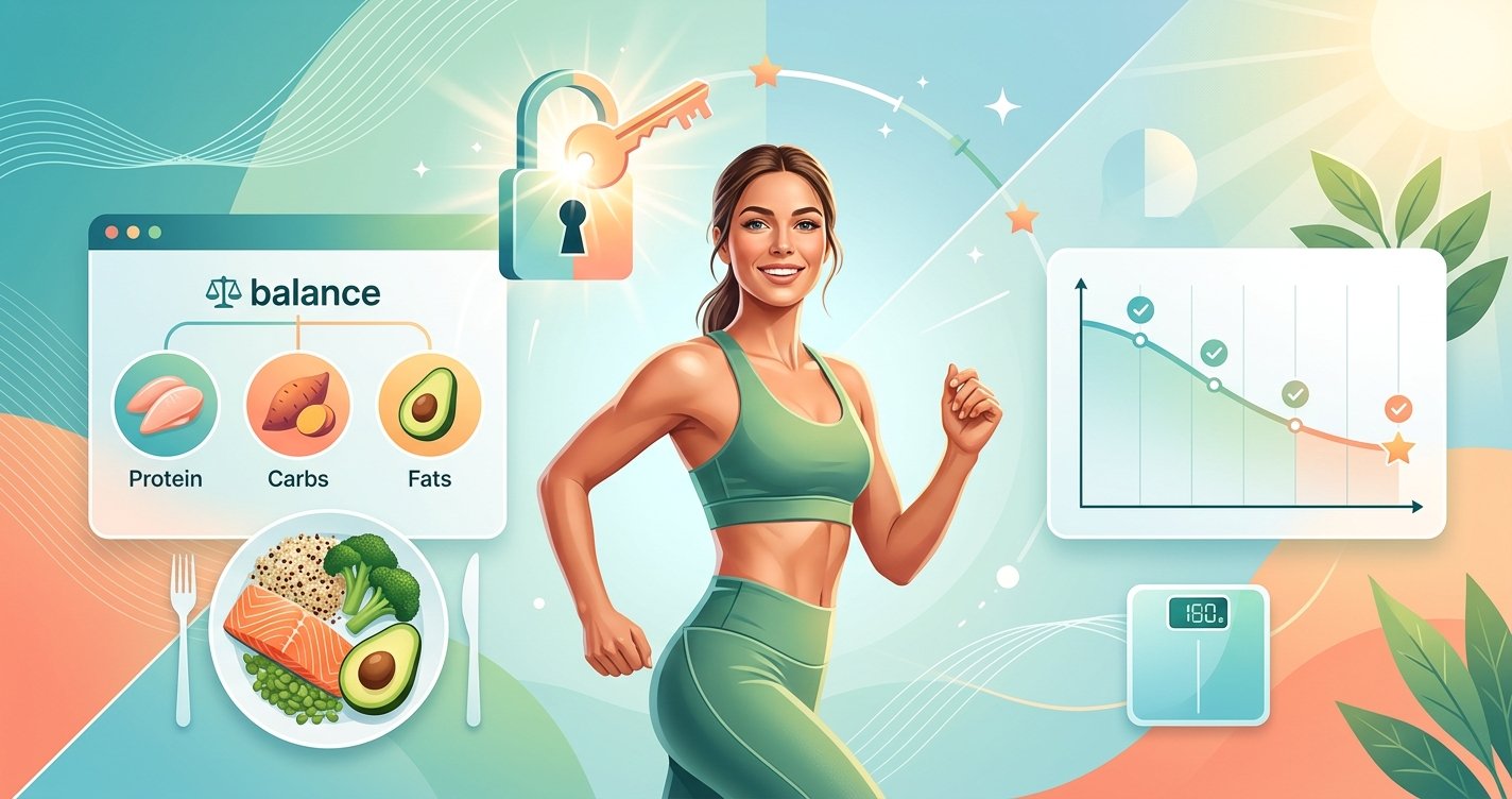 Sustainable Fat Loss Unlocked: Mastering Calorie Deficit &amp; Macronutrients for Lasting Results