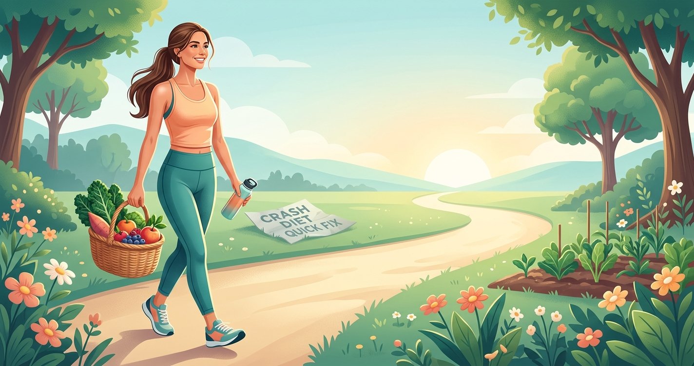 Sustainable Fat Loss: Ditching Crash Diets for Lasting Results