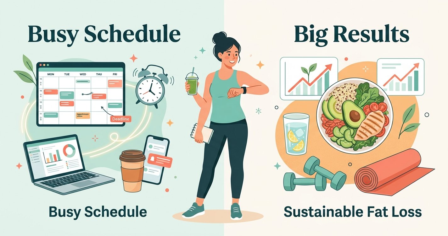 Busy Schedule, Big Results: Sustainable Fat Loss Strategies for Your Hectic Life