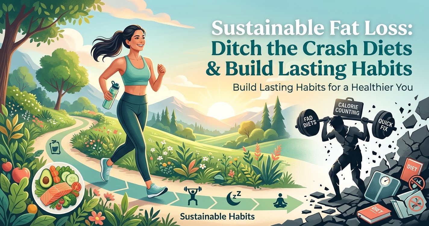 Sustainable Fat Loss: Ditch the Crash Diets &amp; Build Lasting Habits