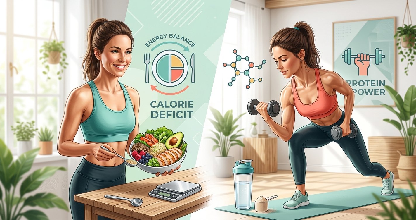 Unlock Sustainable Fat Loss: The Dynamic Duo of Calorie Deficit &amp; Protein Power