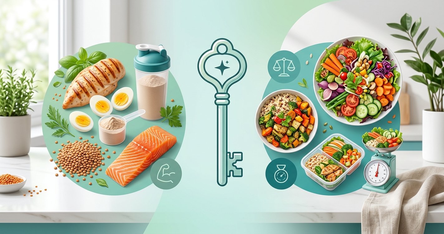 Unlock Lasting Results: The Power Duo of Protein &amp; Smart Calorie Deficit for Sustainable Fat Loss