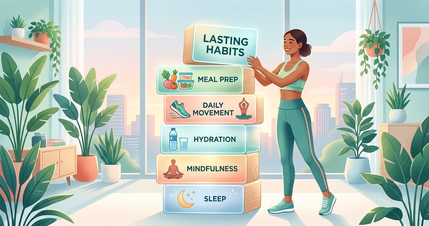 Unlocking Sustainable Fat Loss: Beyond Crash Diets to Lasting Habits