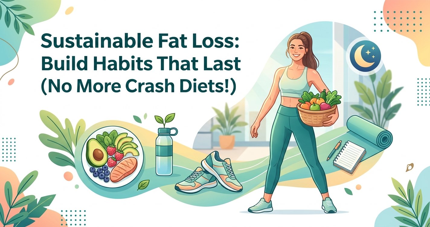 Sustainable Fat Loss: Build Habits That Last (No More Crash Diets!)