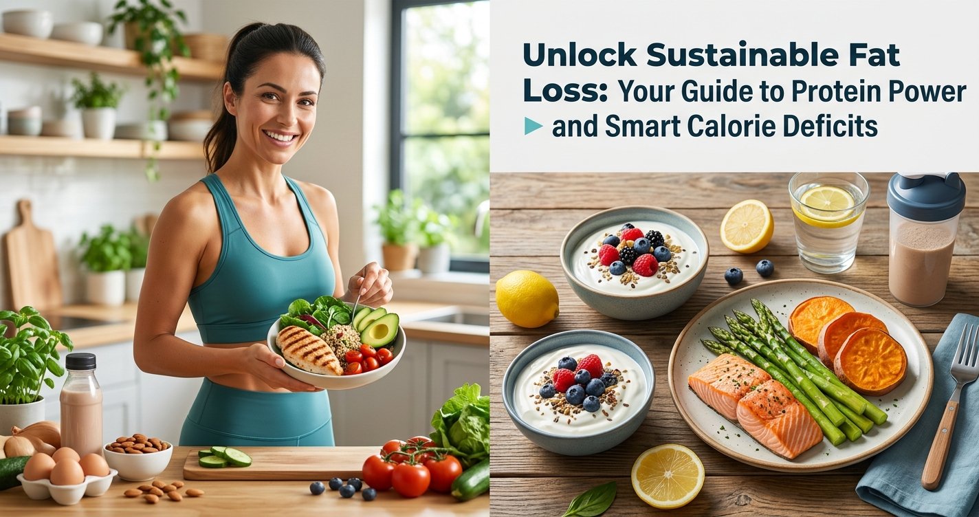 Unlock Sustainable Fat Loss: Your Guide to Protein Power and Smart Calorie Deficits