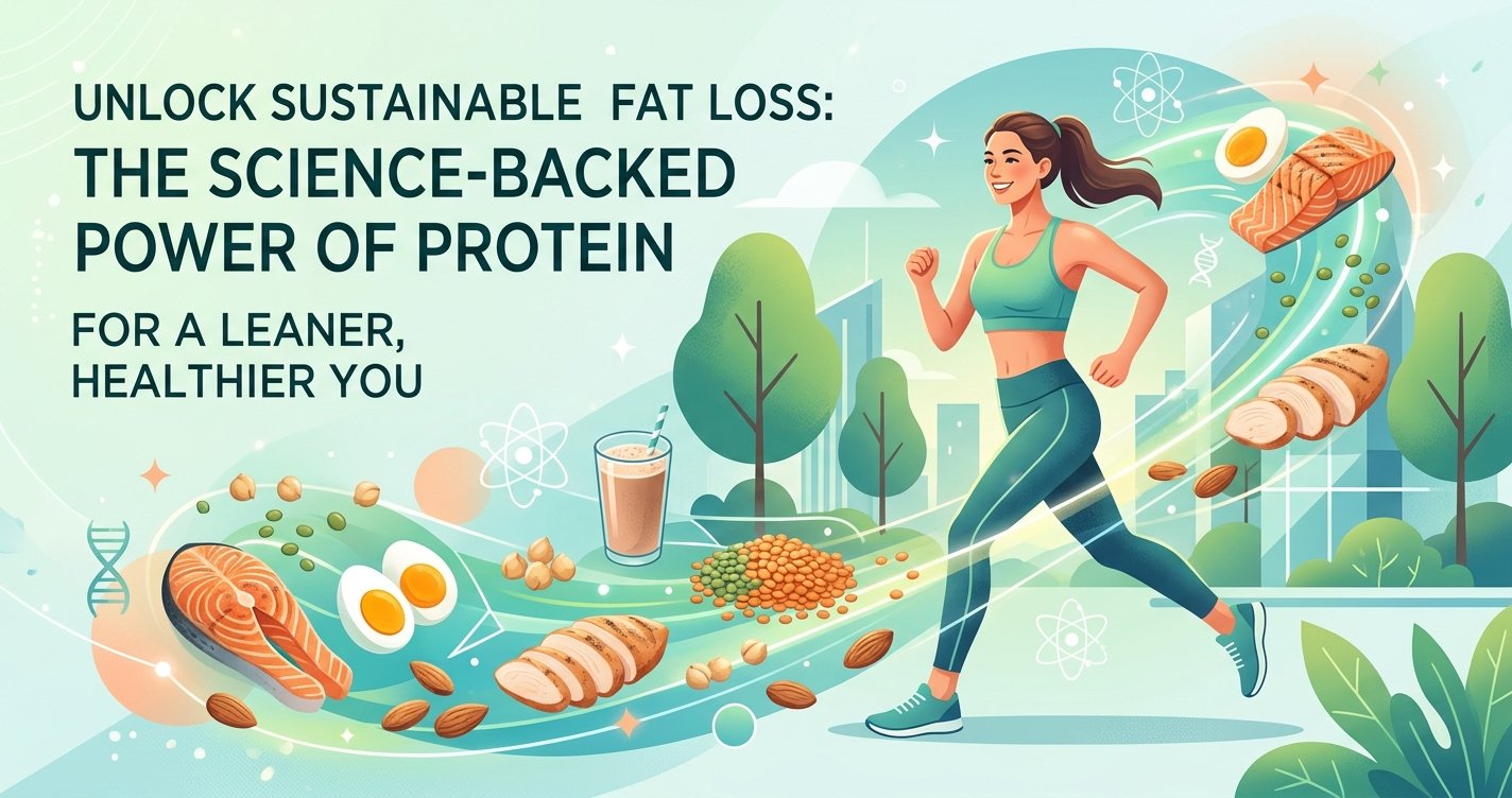 Unlock Sustainable Fat Loss: The Science-Backed Power of Protein for a Leaner, Healthier You