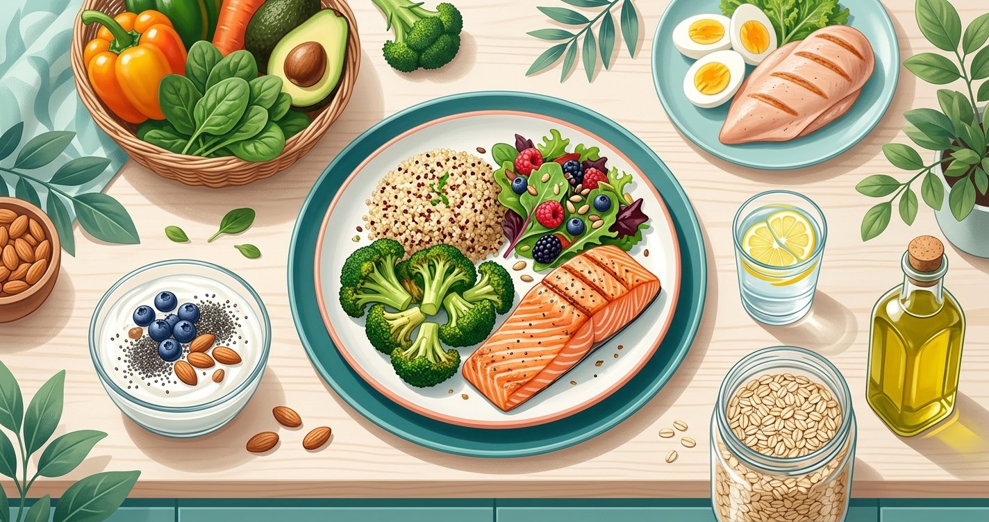 Eat Your Way Lean: Mastering Nutrition for Lasting Fat Loss with Protein, Fiber, and Smart Choices