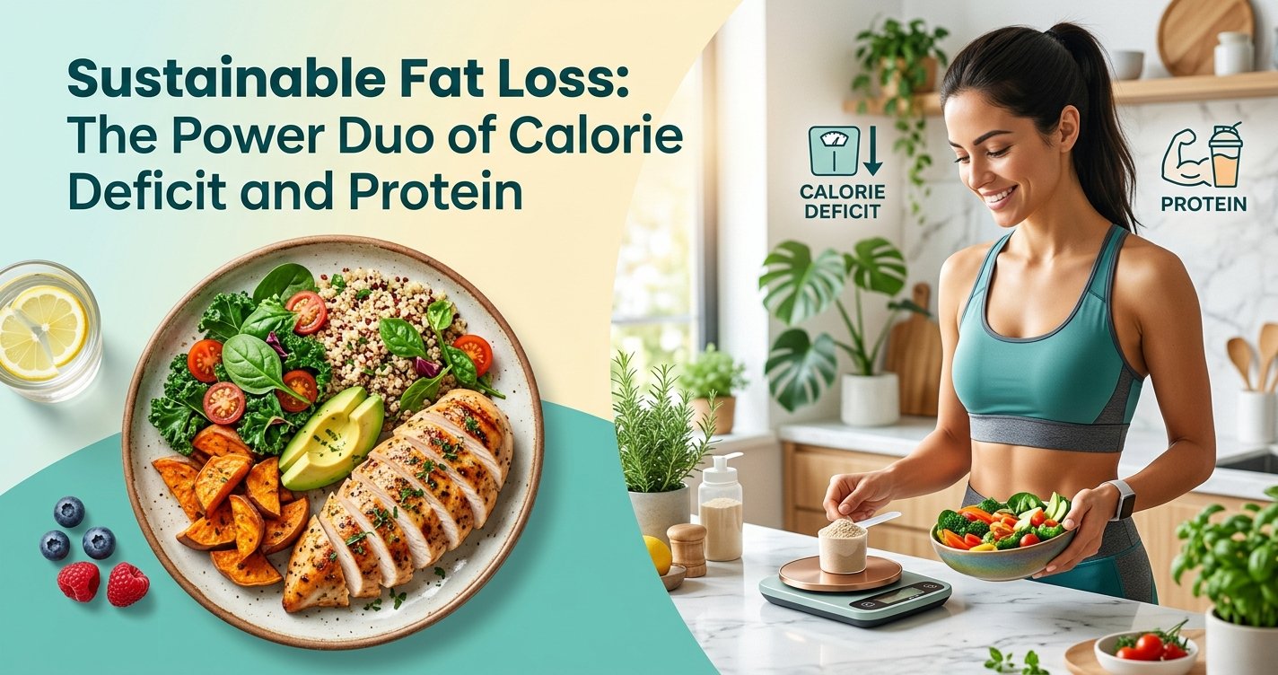 Unlock Sustainable Fat Loss: The Power Duo of Calorie Deficit and Protein