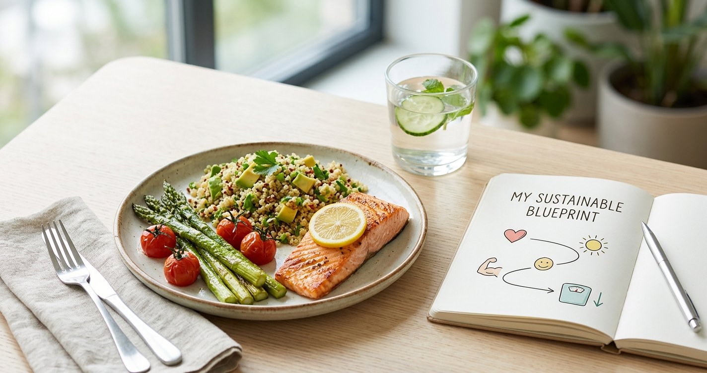 The Sustainable Calorie Deficit: Your Blueprint for Lasting Fat Loss (No Crash Diets!)