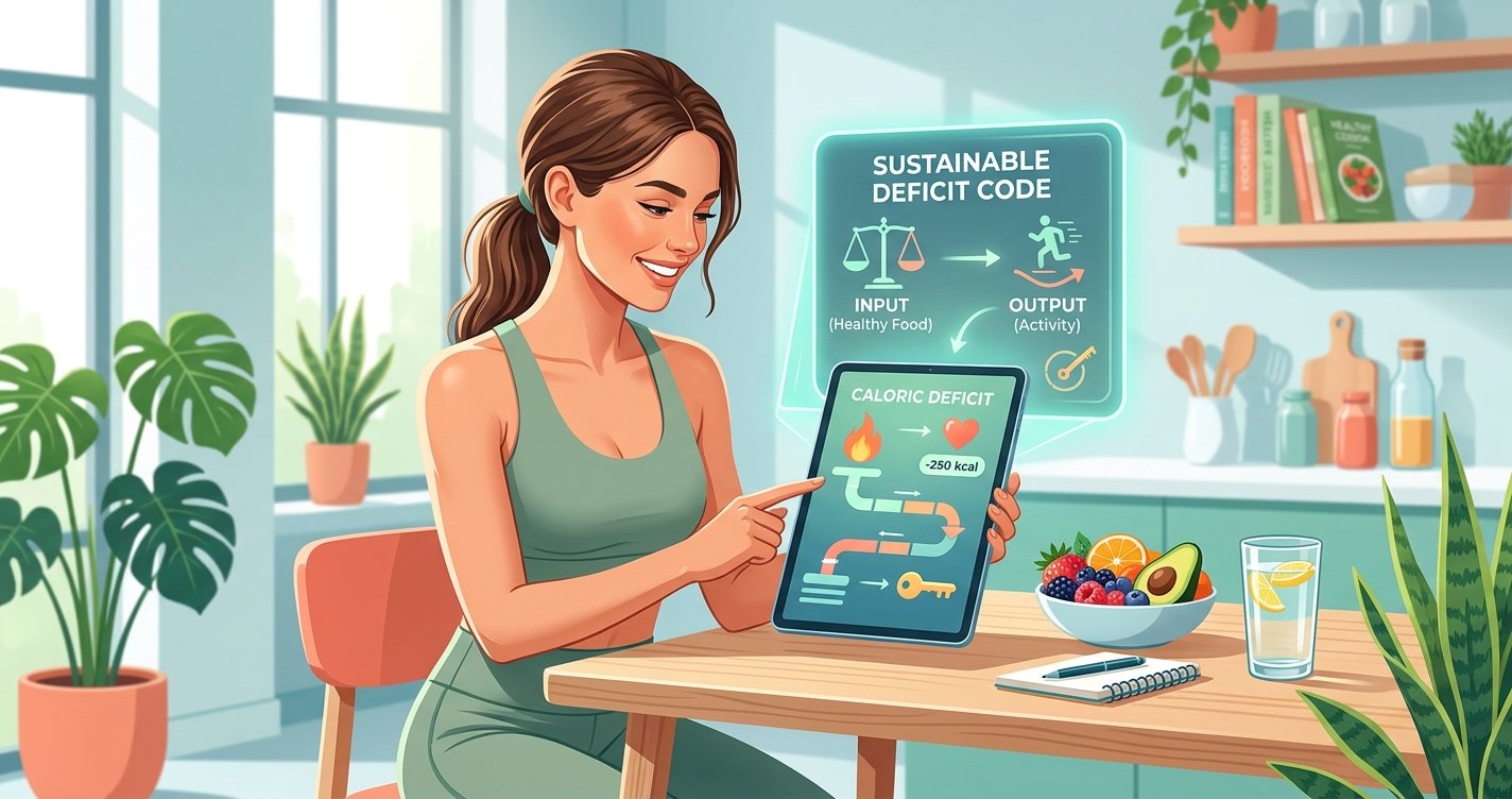 Cracking the Code: Your Friendly Guide to a Sustainable Caloric Deficit for Effective Fat Loss