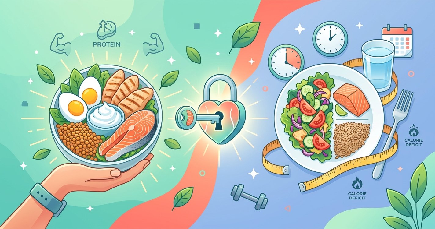 Unlock Sustainable Fat Loss: The Power Duo of Protein and Calorie Deficit