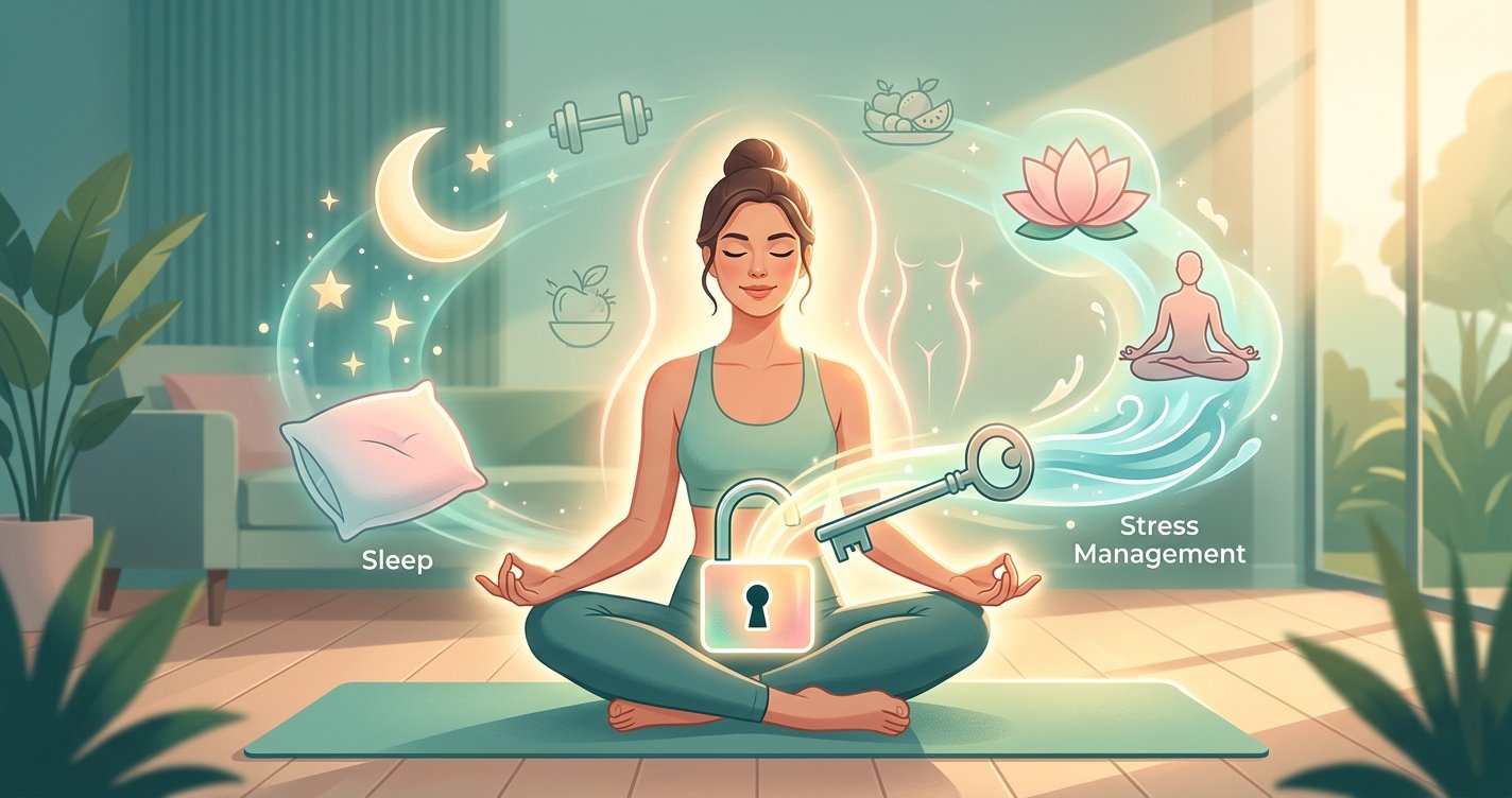 Beyond Diet &amp; Exercise: How Sleep &amp; Stress Management Unlock Sustainable Fat Loss