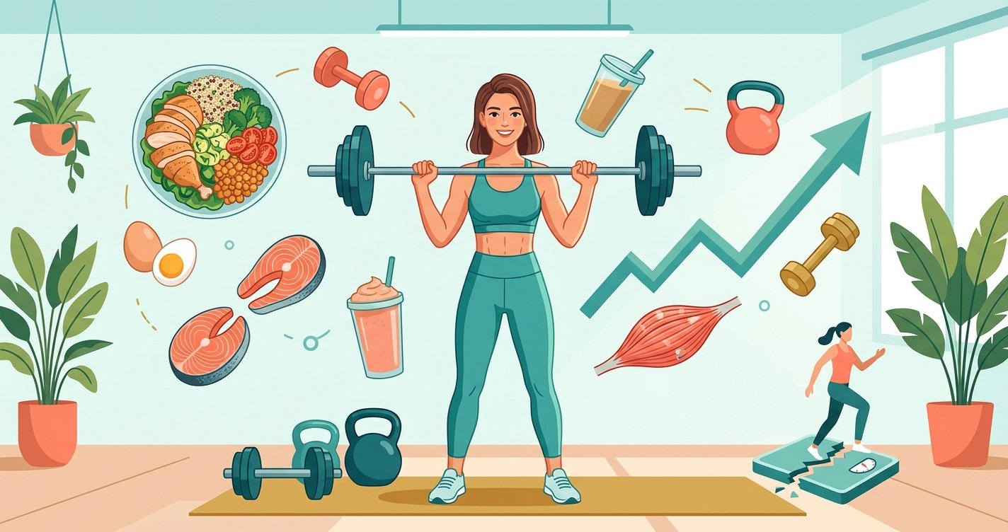 Beyond the Scale: How Protein &amp; Strength Training Unlock Sustainable Fat Loss