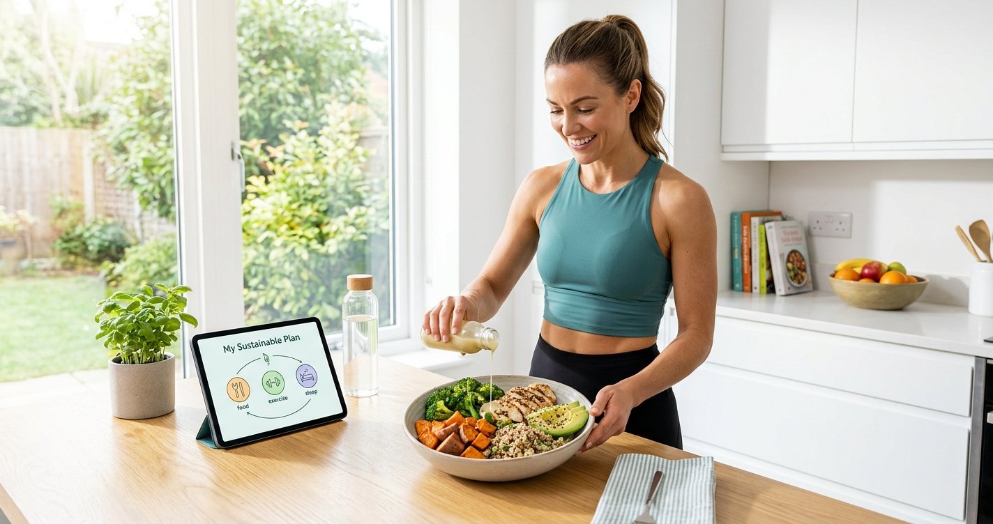 The Sustainable Calorie Deficit: Your Blueprint for Lasting Fat Loss (No Crash Diets!)