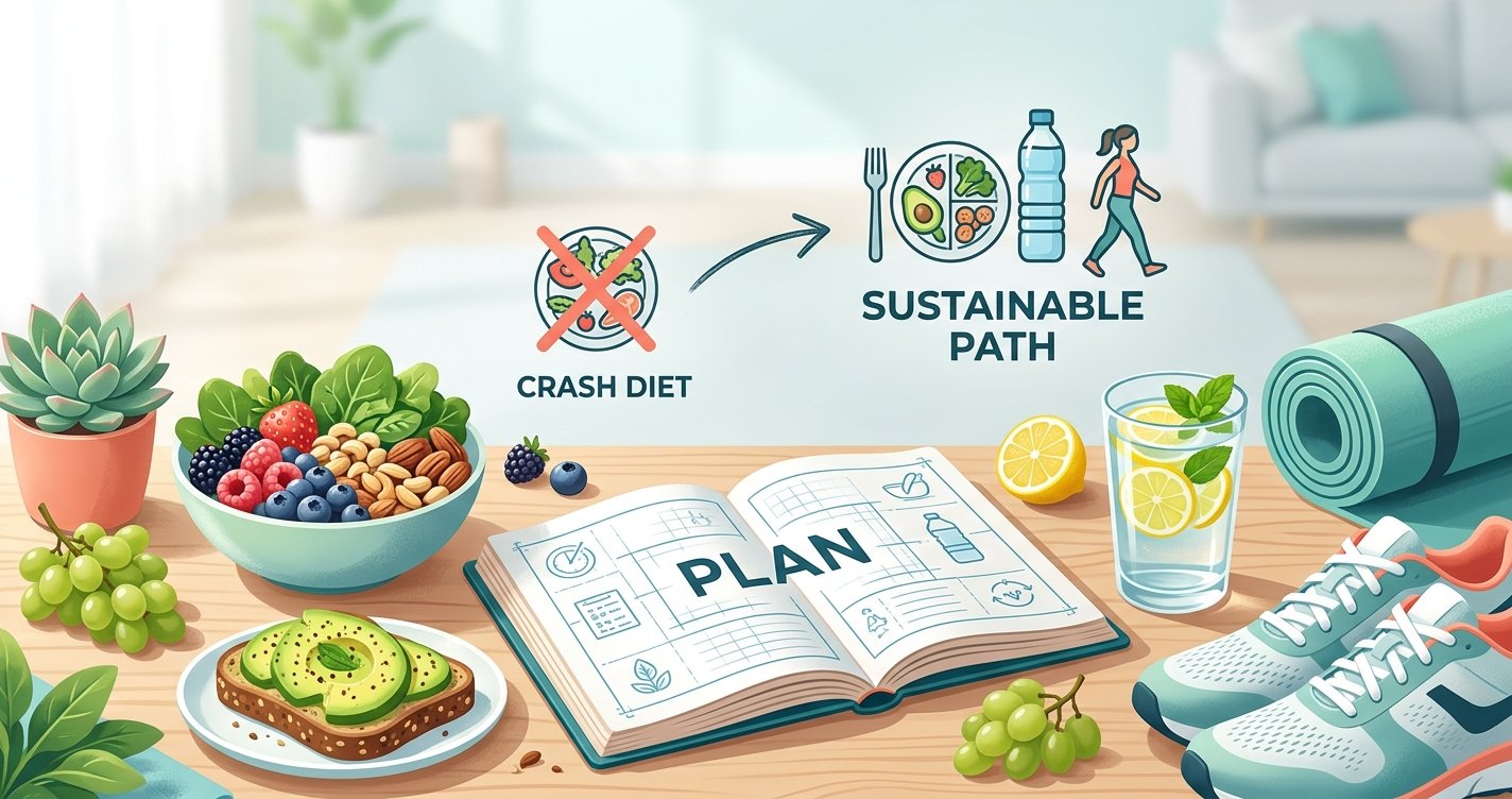 Beyond Crash Diets: Your Blueprint for Sustainable Calorie Deficit and Lasting Fat Loss
