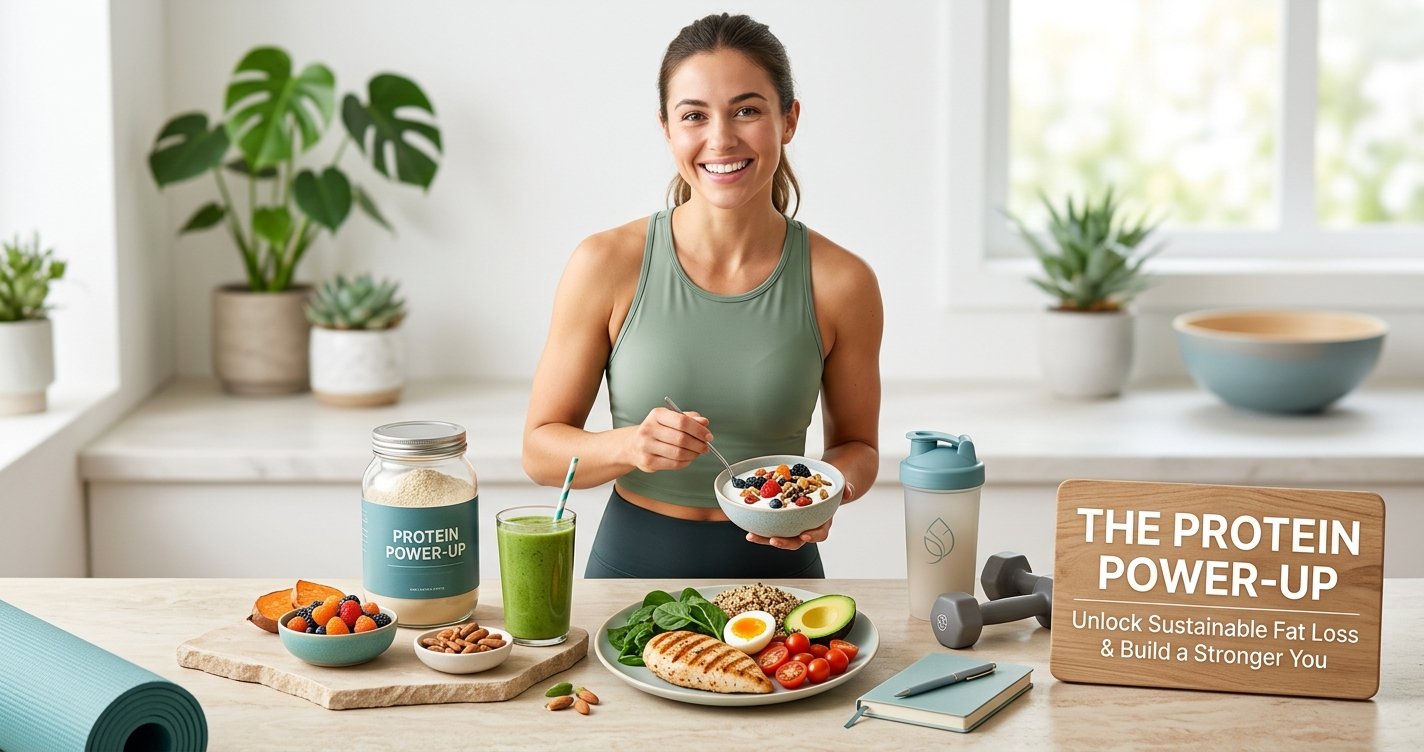 The Protein Power-Up: Unlock Sustainable Fat Loss and Build a Stronger You