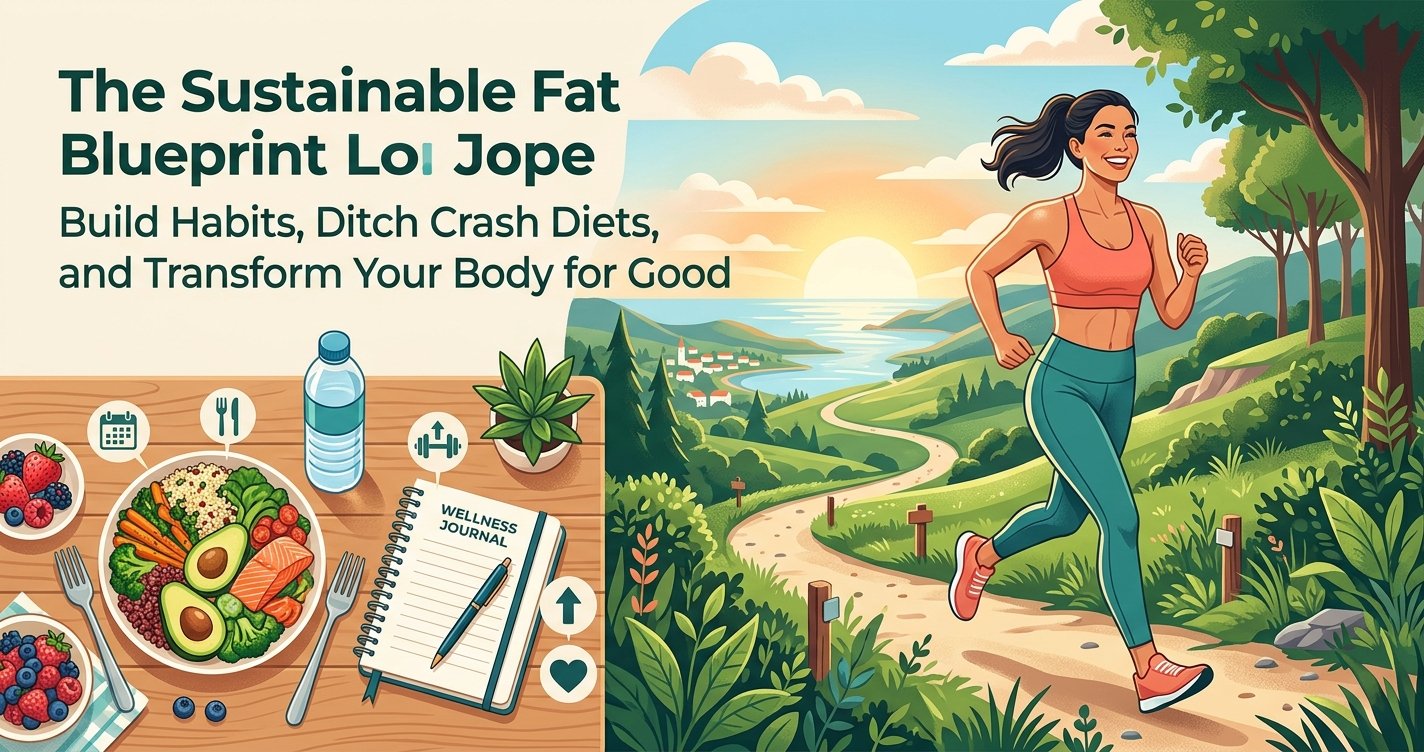 The Sustainable Fat Loss Blueprint: Build Habits, Ditch Crash Diets, and Transform Your Body for Good