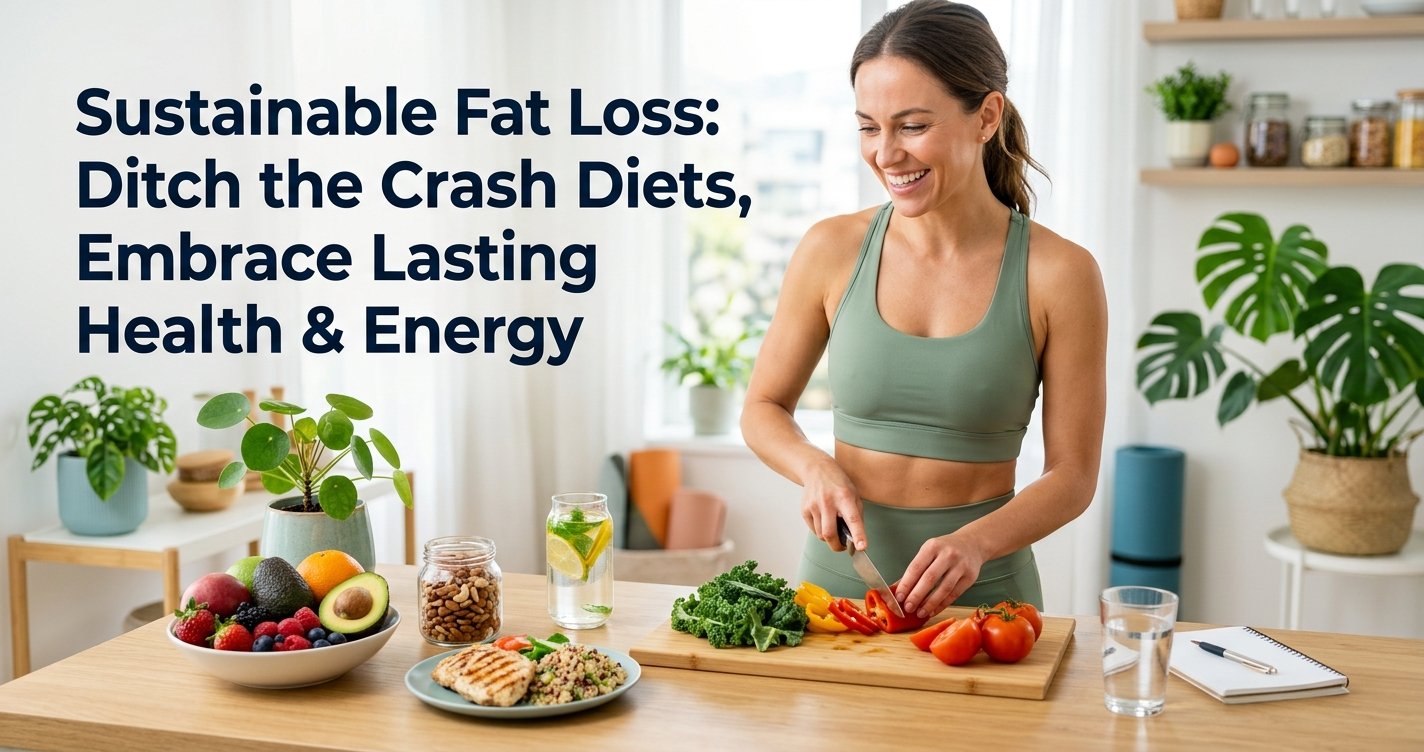 Sustainable Fat Loss: Ditch the Crash Diets, Embrace Lasting Health &amp; Energy