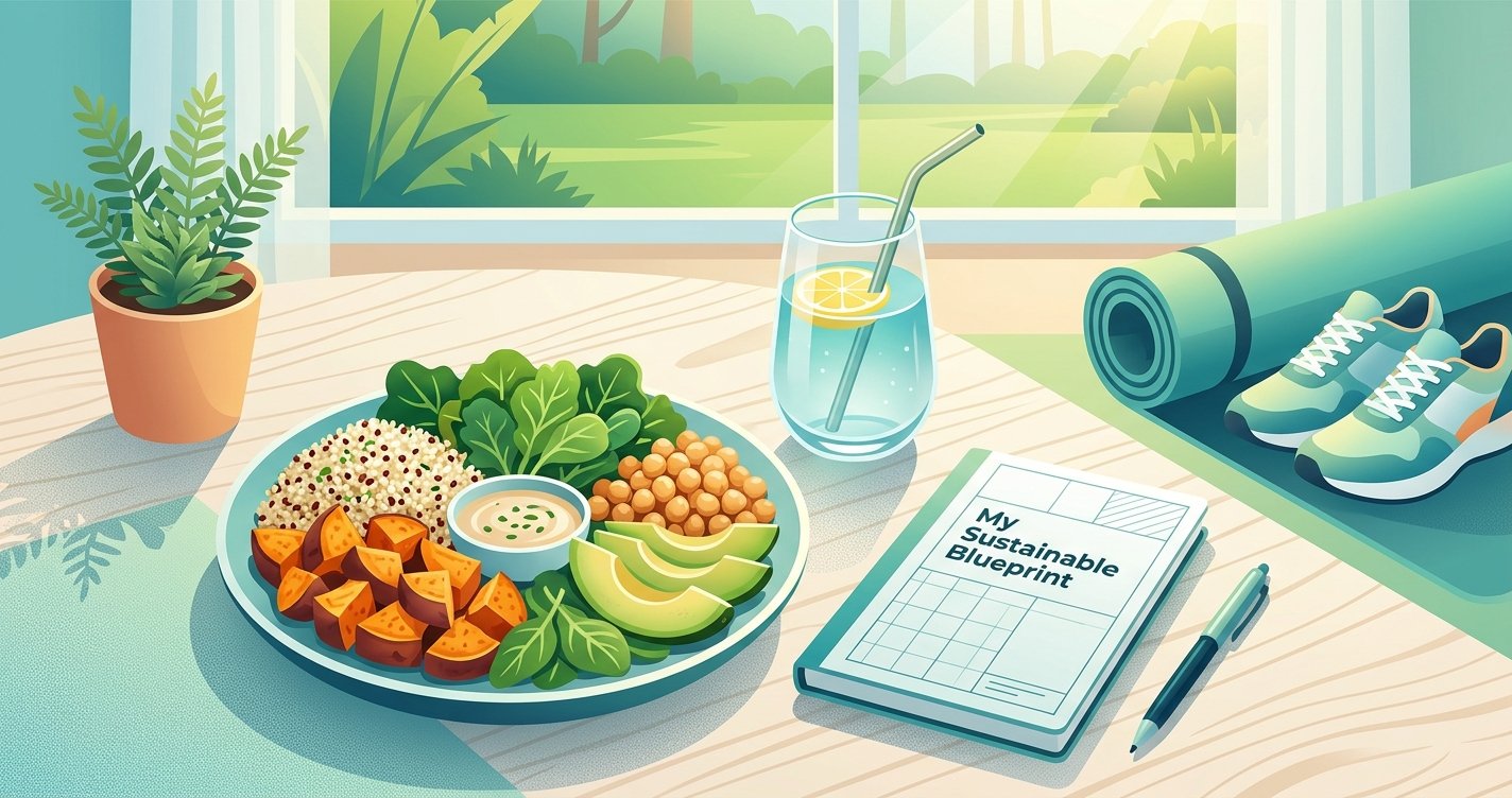 The Sustainable Calorie Deficit: Your Blueprint for Lasting Fat Loss (No Starvation Required!)