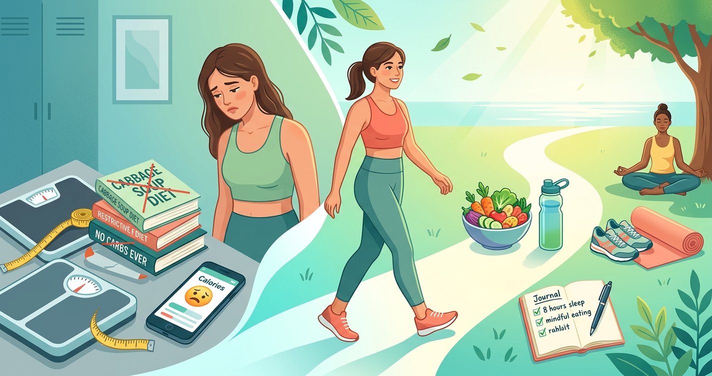 Unlock Lasting Fat Loss: Ditch the Diets, Embrace Sustainable Habits