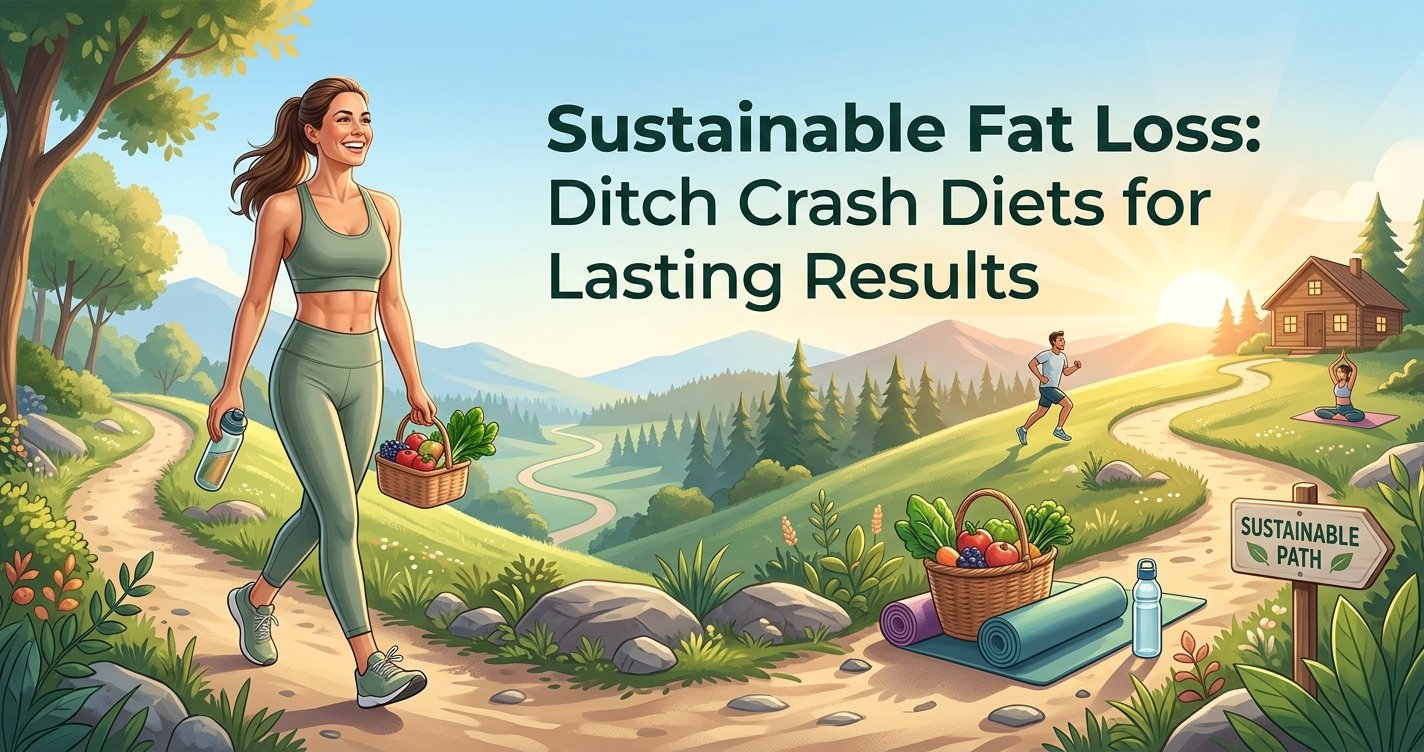 Sustainable Fat Loss: Ditch Crash Diets for Lasting Results