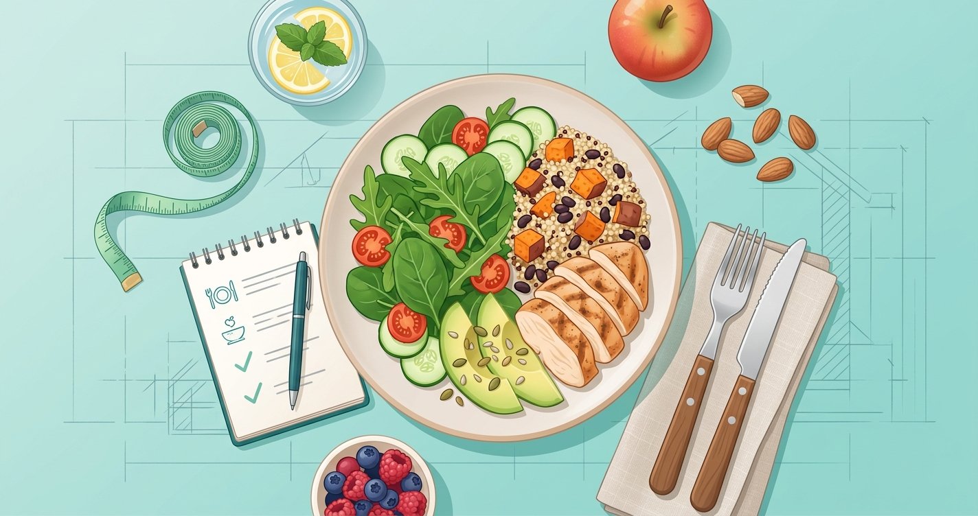The Sustainable Calorie Deficit: Your Blueprint for Lasting Fat Loss, No Fad Diets Required