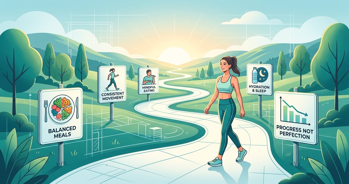 Beyond Crash Diets: Your Blueprint for a Sustainable Calorie Deficit and Lasting Fat Loss