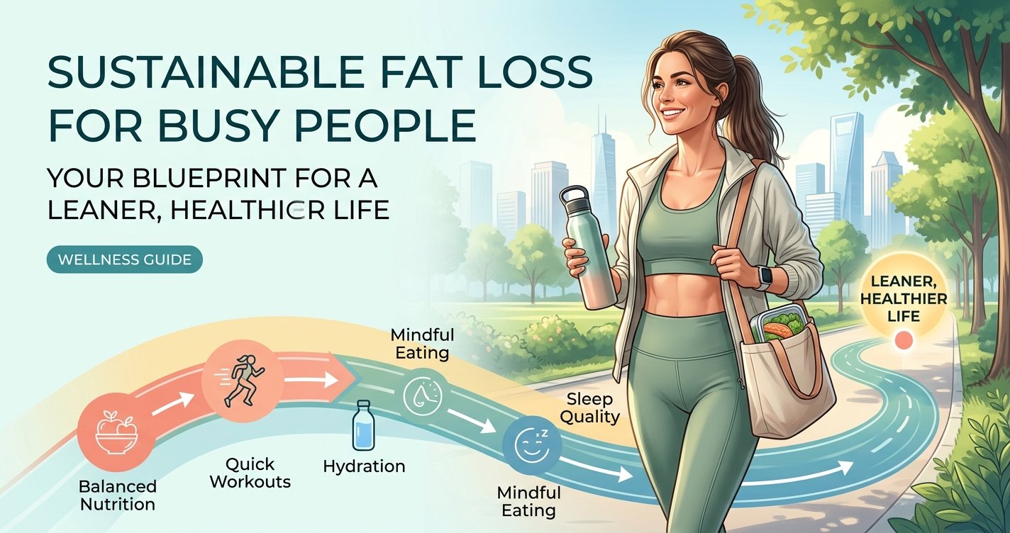Sustainable Fat Loss for Busy People: Your Blueprint for a Leaner, Healthier Life