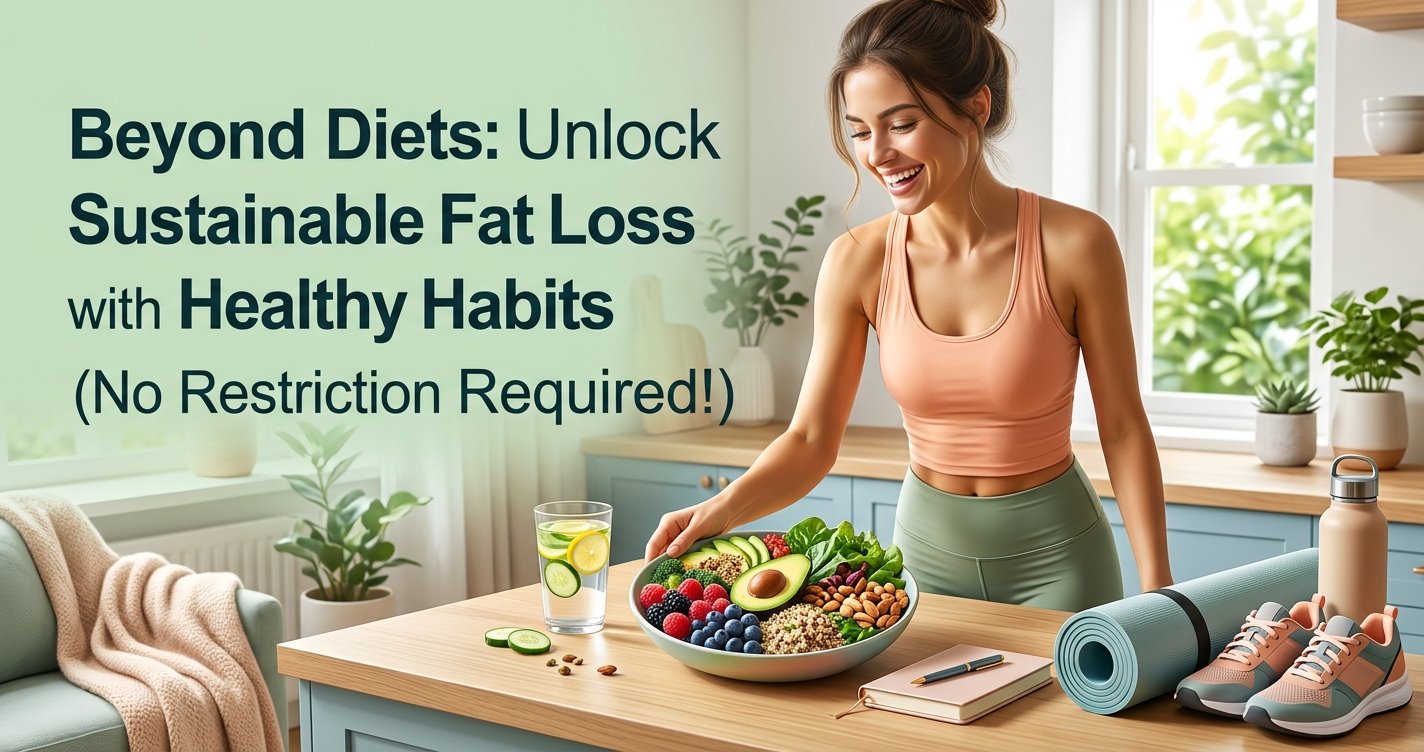 Beyond Diets: Unlock Sustainable Fat Loss with Healthy Habits (No Restriction Required!)