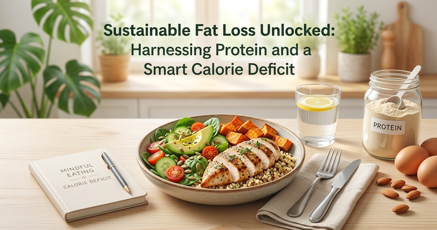 Sustainable Fat Loss Unlocked: Harnessing Protein and a Smart Calorie Deficit